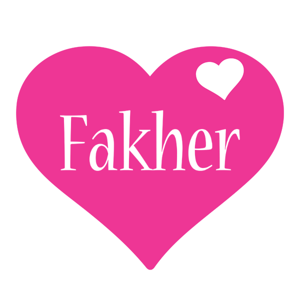 Fakher love-heart logo