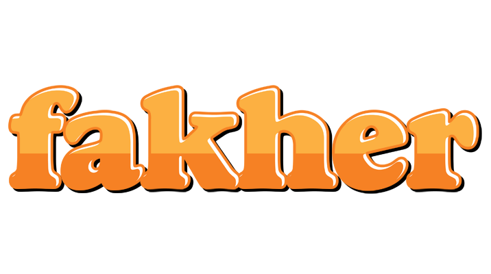 Fakher orange logo