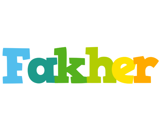 Fakher rainbows logo