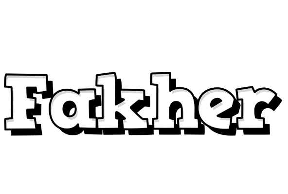 Fakher snowing logo