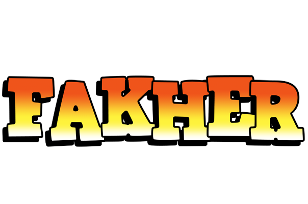 Fakher sunset logo