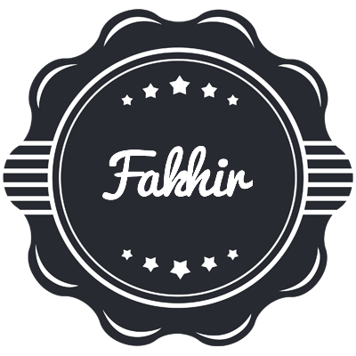 Fakhir badge logo