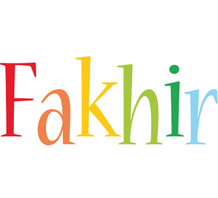 Fakhir birthday logo