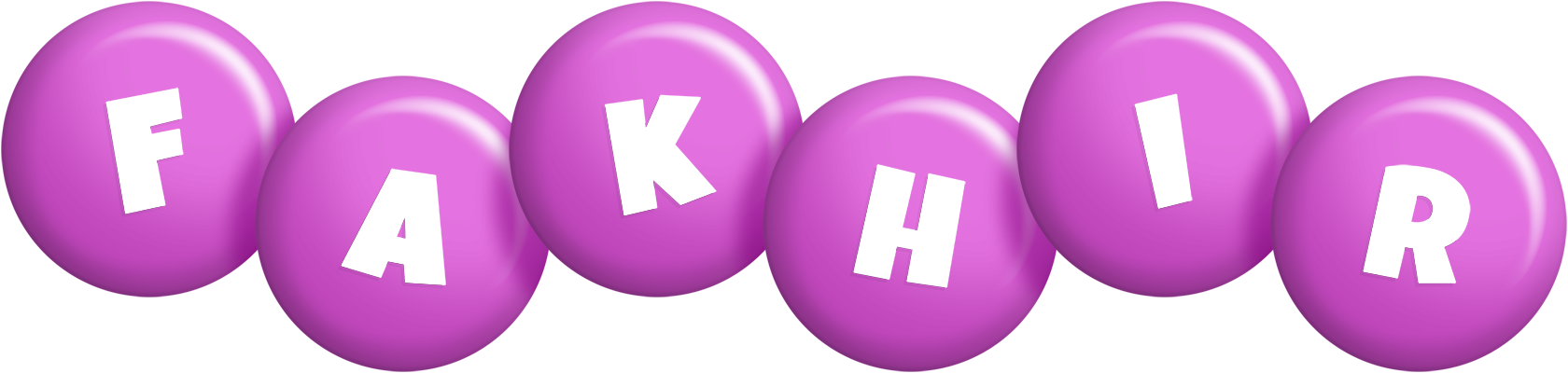 Fakhir candy-purple logo