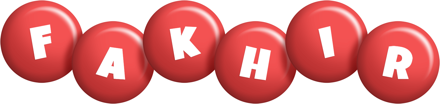 Fakhir candy-red logo