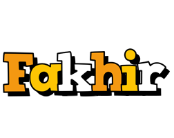 Fakhir cartoon logo