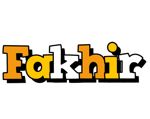 Fakhir cartoon logo
