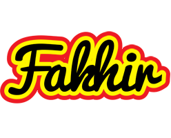 Fakhir flaming logo