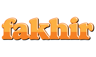 Fakhir orange logo