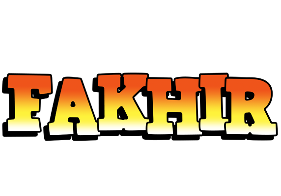 Fakhir sunset logo