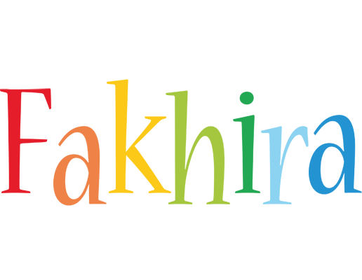 Fakhira birthday logo