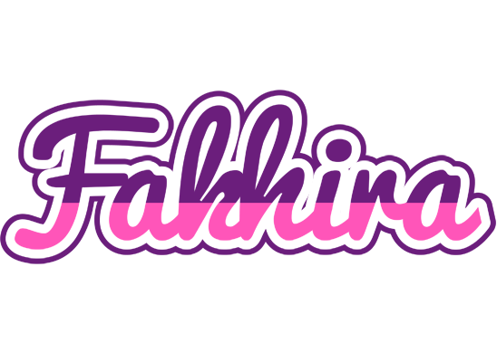 Fakhira cheerful logo