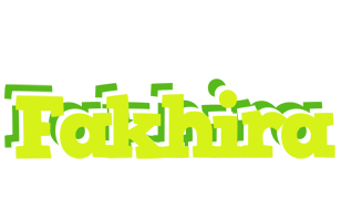 Fakhira citrus logo