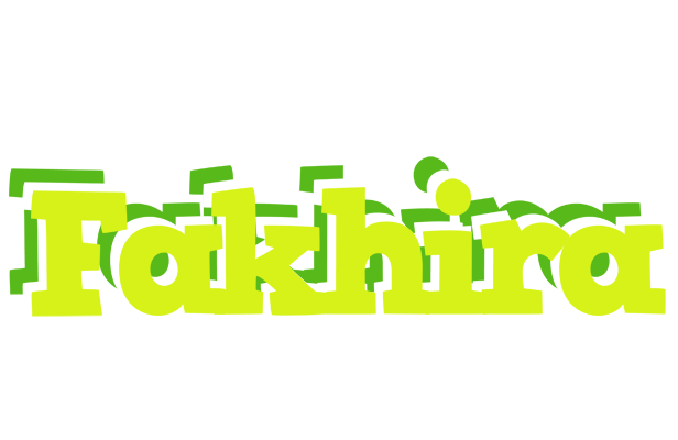 Fakhira citrus logo
