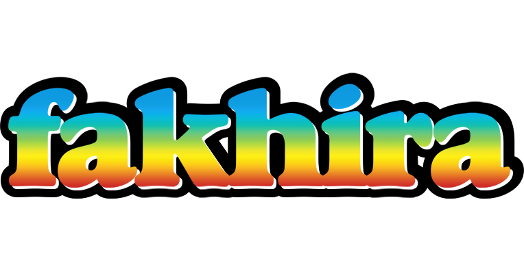 Fakhira color logo