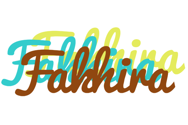 Fakhira cupcake logo