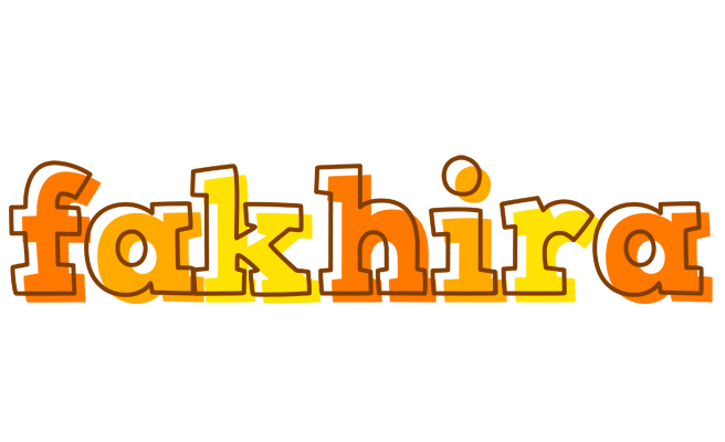 Fakhira desert logo