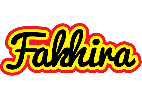 Fakhira flaming logo