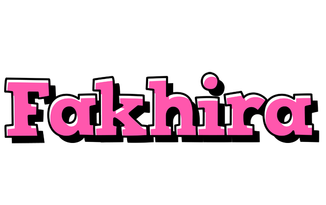 Fakhira girlish logo