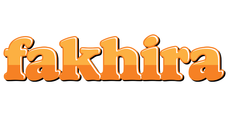 Fakhira orange logo