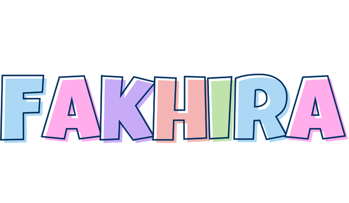 Fakhira pastel logo