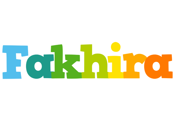 Fakhira rainbows logo