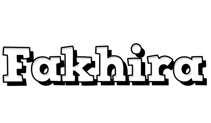 Fakhira snowing logo