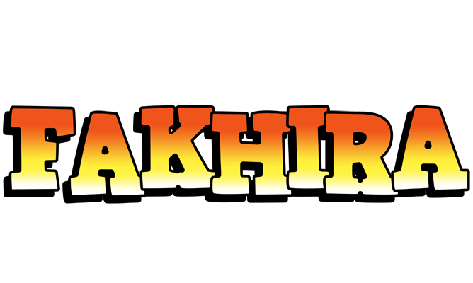 Fakhira sunset logo