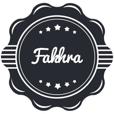 Fakhra badge logo