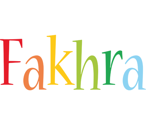 Fakhra birthday logo