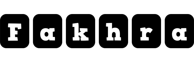 Fakhra box logo