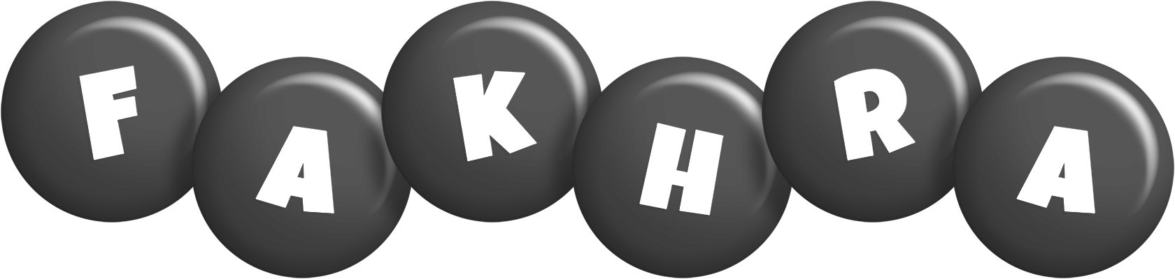 Fakhra candy-black logo