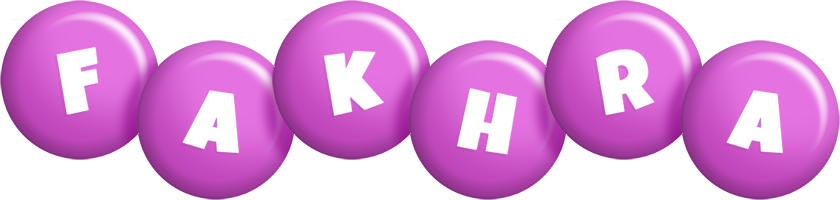 Fakhra candy-purple logo