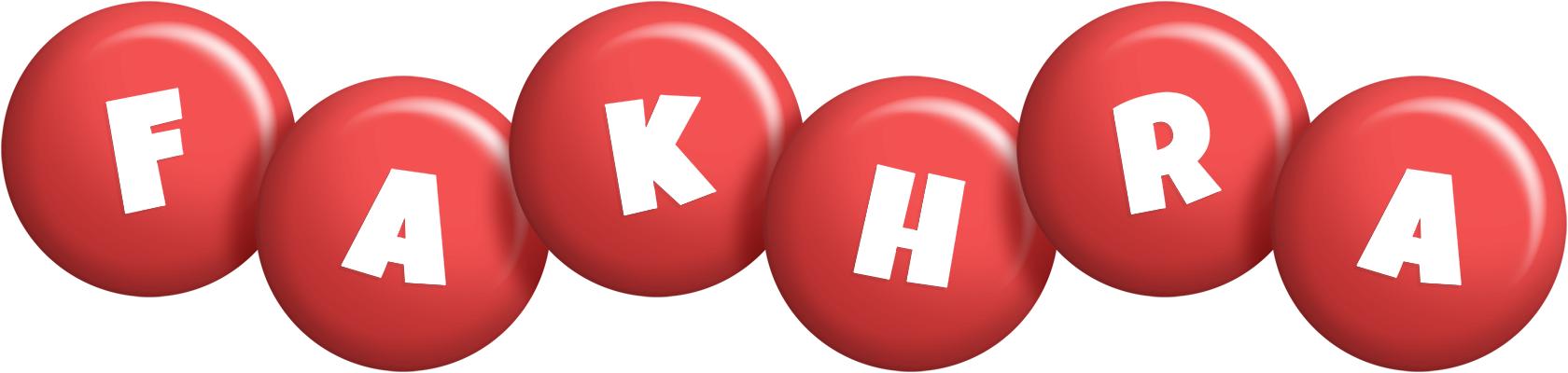 Fakhra candy-red logo