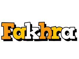 Fakhra cartoon logo