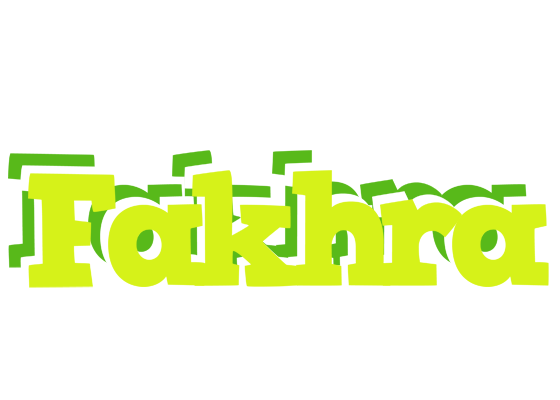 Fakhra citrus logo