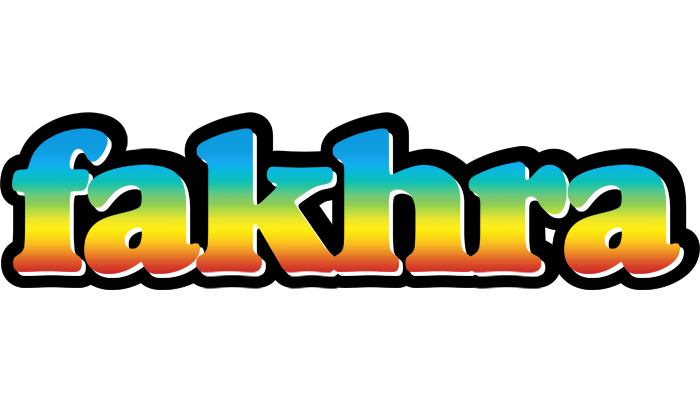 Fakhra color logo