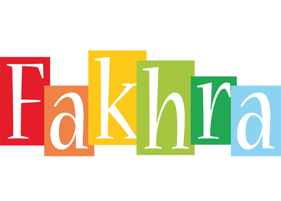Fakhra colors logo