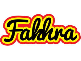 Fakhra flaming logo