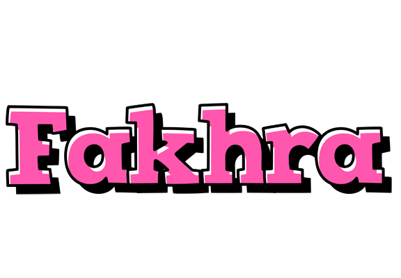 Fakhra girlish logo