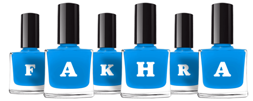 Fakhra glossy logo