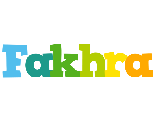 Fakhra rainbows logo
