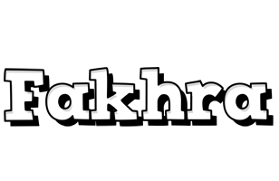 Fakhra snowing logo