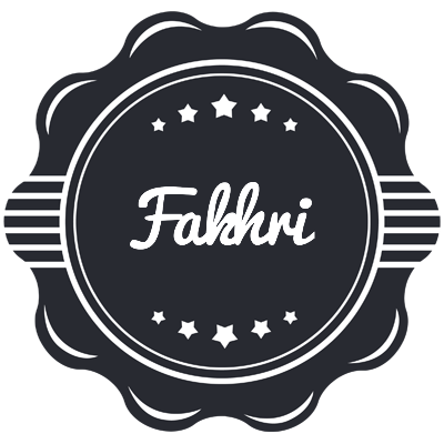 Fakhri badge logo