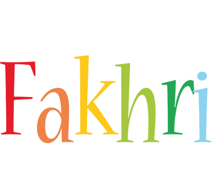 Fakhri birthday logo