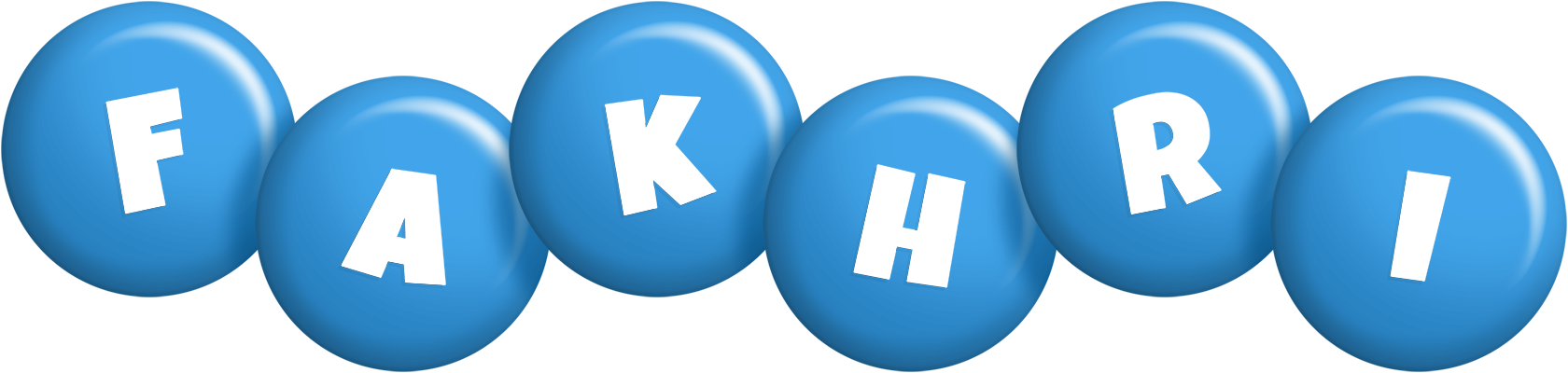 Fakhri candy-blue logo