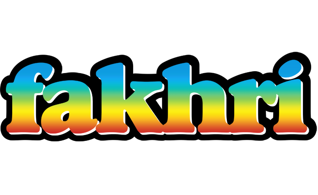Fakhri color logo