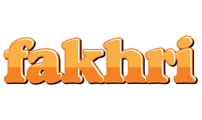 Fakhri orange logo