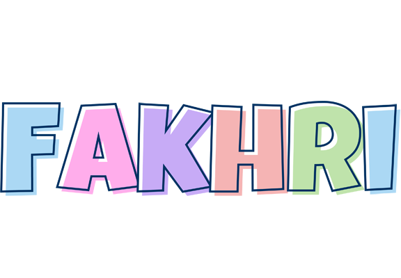 Fakhri pastel logo