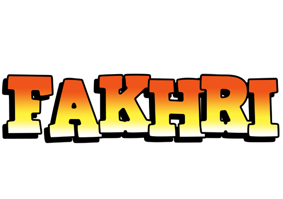 Fakhri sunset logo